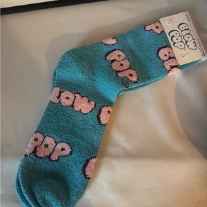 Blue Blow Pop Socks NWT